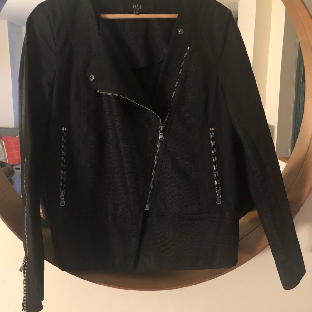 Tibi Moto Jacket
